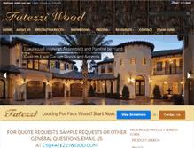 Tablet Screenshot of fatezziwood.com